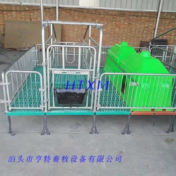 河北亨特養(yǎng)豬設備出售加寬母豬產(chǎn)床定位欄全國發(fā)貨量大從優(yōu)