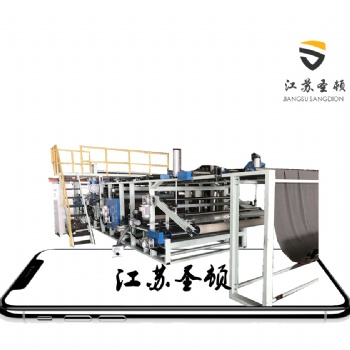 江蘇生產(chǎn)廠家PVC地面保護材料復(fù)合機 編制布珍珠棉復(fù)合機 沙發(fā)墊面料復(fù)合機
