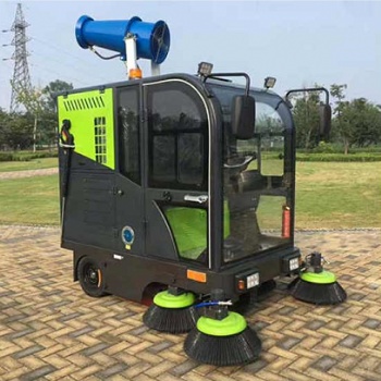 電動駕駛掃地車物業(yè)工廠道路垃圾環(huán)衛(wèi)清掃車室外小型掃地機